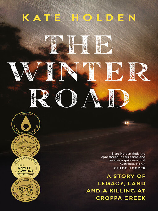 Title details for The Winter Road by Kate Holden - Wait list